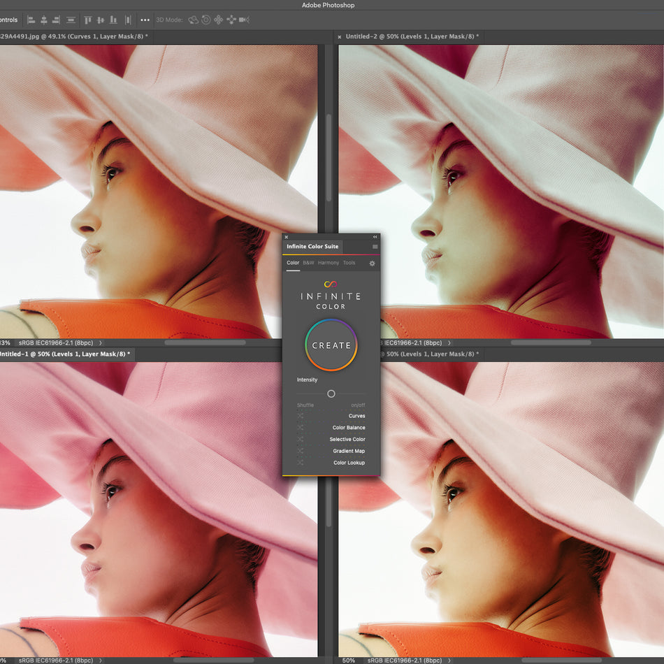 Color Pane Image Infinite Color - Streamlined Color Grading Photoshop Plugin – Infinite ...